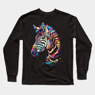 Zebra Landscape Loyalty Long Sleeve T-Shirt